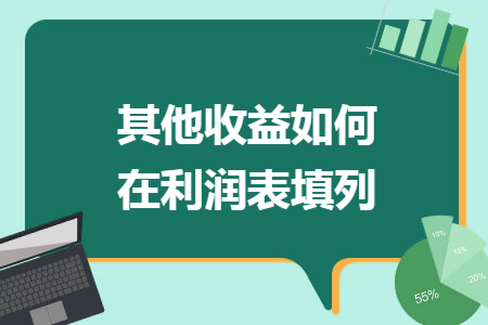 其他收益如何在利潤（rùn）表填列